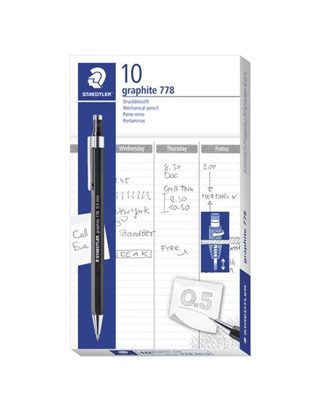 Portamine Grafite 778 0.5mm Staedtler 778 05-9 STAEDTLER PORTAMINE
