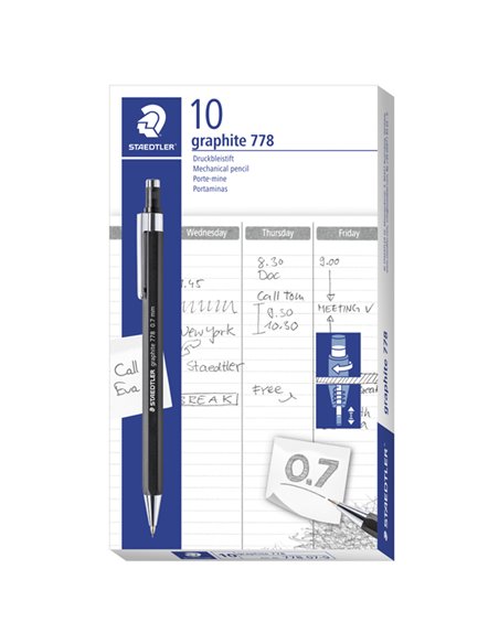 Portamine Grafite 778 0.7mm Staedtler 778 07-9 STAEDTLER PORTAMINE