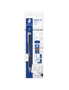 Portamine Grafite 778 0.5mm + astuccio mine Staedtler 7785ABK25D STAEDTLER PORTAMINE