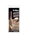 Marcatore permanente per legno Furniture Marker Artline punta scalpello noce A 95N/BL
