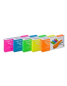 Cucitrice a pinza ALLEGRA FLUO azzurro Iternet 0183AZ 2