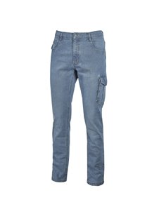 Jeans da lavoro Jam taglia XL blu chiaro U-Power ST150LJ-XL U-Power PANTALONI-SALOPETTE-TUTE