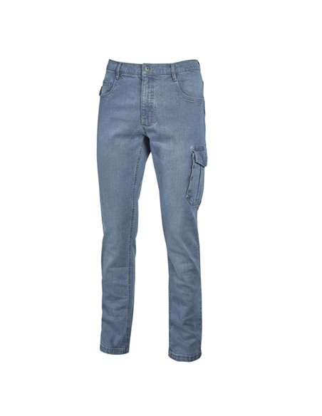 Jeans da lavoro Jam taglia XL blu chiaro U-Power ST150LJ-XL U-Power PANTALONI-SALOPETTE-TUTE
