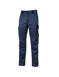Pantaloni cargo Crazy taglia XL blu U-Power HY141WB-XL U-Power PANTALONI-SALOPETTE-TUTE