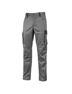 Pantaloni cargo Crazy taglia XL grigio scuro U-Power HY141GI-XL U-Power PANTALONI-SALOPETTE-TUTE
