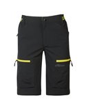 Bermuda Ares taglia XL nero/giallo U-Power FU280BC-XL