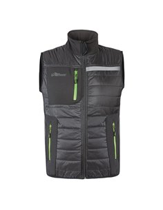 Gilet Wall taglia L grigio/verde U-Power FU278RL-L U-Power GIACCHE-GILET-GIUBBINI