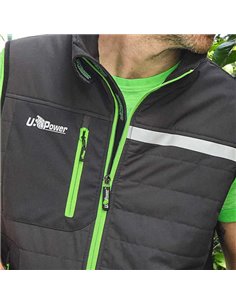 Gilet Wall taglia L grigio/verde U-Power FU278RL-L U-Power GIACCHE-GILET-GIUBBINI 2