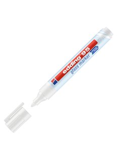 Marcatore per vetro EDDING E-95 bianco 4-95049 EDDING SPECIALI (CD-VETRO-TESSUTI-ECC.)