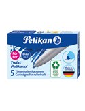 Scatola 5 cartucce sferografica KM5 ECO blue royal Pelikan 300010004