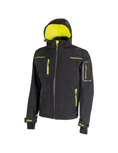 Giacca da lavoro Space taglia XL nero/giallo U-Power FU187BC-XL