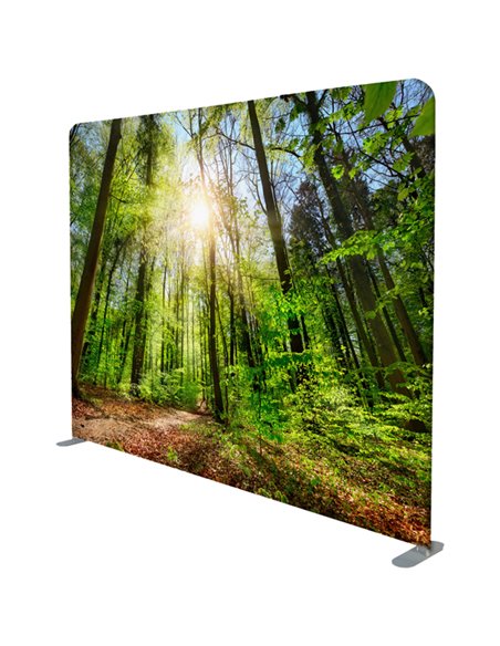 Divisorio in tessuto Wall Decor bosco 300xH230cm 1110129 STUDIO T CORNICI AUTOPORTANTI