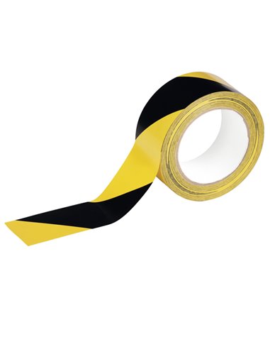 Nastro adesivo per marcatura 50mmx33m giallo/nero DURALINE BASIC 50/016 1044-130 DURABLE SEGNALETICA