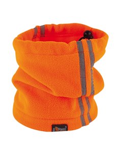 Scaldacollo in pile taglia unica arancione fluo U-Power AC172OF