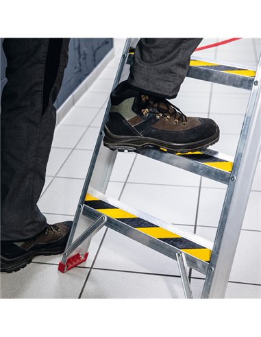 Nastro adesivo antiscivolo 50mmx15m giallo/nero DURALINE GRIP+ Durable 1097-130 DURABLE SEGNALETICA