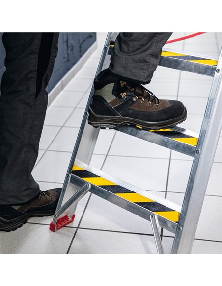 Nastro adesivo antiscivolo 50mmx15m giallo/nero DURALINE GRIP+ Durable 1097-130 DURABLE SEGNALETICA