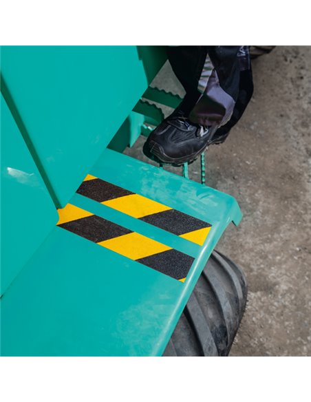 Nastro adesivo antiscivolo 25mmx15m giallo/nero DURALINE GRIP+ Durable 1095-130 DURABLE SEGNALETICA