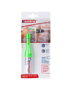 Marcatore a spruzzo per fori profondi Edding 8870 verde fluo 4-8870-2064 EDDING PASTELLI INDUSTRIALI