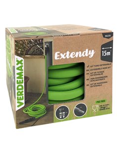 Tubo da giardno a 6 strati estensibile Extendy 15m Verdemax 9629