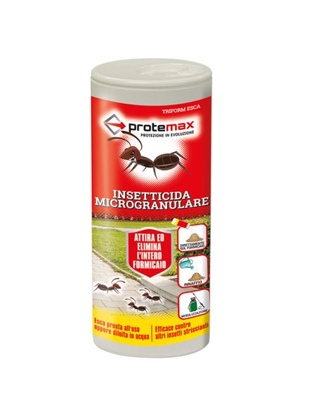 Insetticida microgranulare per formiche e insetti striscianti 250gr Protemax PROTE304