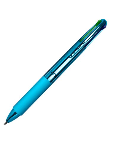 Penna sfera 4 colori 4 Multi 1.0mm Chrome sky OSAMA OW 84018638 OSAMA MULTIFUNZIONE