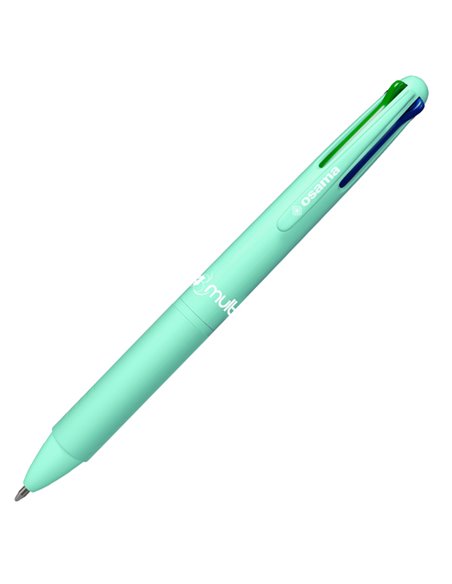 Penna sfera 4 colori 4 Multi 1.0mm Pastel dinner mint OSAMA OW 84017808