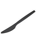 50 Coltello in CPLA 16 cm nero Leone Q2040.Z
