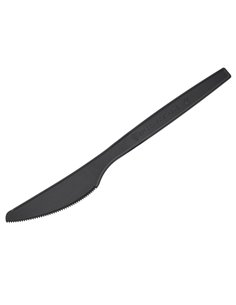 50 Coltello in CPLA 16 cm nero Leone Q2040.Z