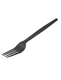 50 Forchetta in CPLA 16 cm nero Leone Q2041.Z