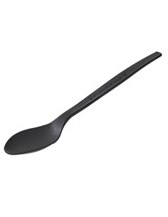 50 Cucchiaio in CPLA 16 cm nero Leone Q2042.Z