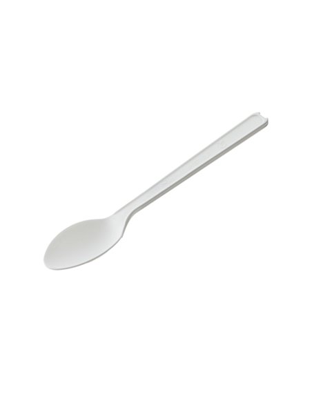 50 Cucchiaino in CPLA 12,5 cm bIanco Leone Q2044.S