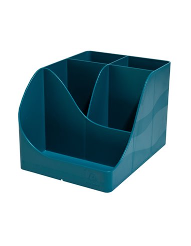 Portapenne Pen Wave NeoDeco blu anatra Exacompta 69528D EXACOMPTA PORTAPENNE - PORTACANCELLERIA