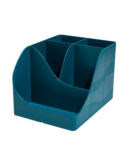 Portapenne Pen Wave NeoDeco blu anatra Exacompta 69528D EXACOMPTA PORTAPENNE - PORTACANCELLERIA