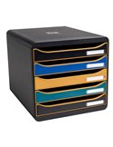 Cassettiera Big Box Plus 5 cassetti NeoDeco multicolore Exacompta 309505D