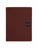 Porta menU' A4 Talk bordeaux 24,3x31,6cm Stilcasa PM2-C-17-MN