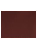 Sottopiatto rettangolare Talk 41xH31cm bordeaux Stilcasa TOV-17
