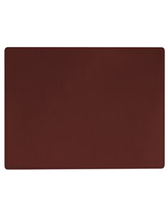 Sottopiatto rettangolare Talk 41xH31cm bordeaux Stilcasa TOV-17