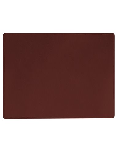 Sottopiatto rettangolare Talk 41xH31cm bordeaux Stilcasa TOV-17
