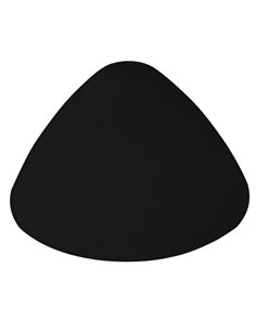 Sottopiatto sagomato Talk 43xH35cm nero Stilcasa STP-LG-30