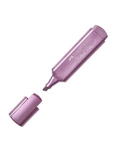 Astuccio 4 evidenziatori Textliner 46 colori assortiti metallic Faber Castell 254674 2