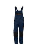 Salopette da lavoro M1SA2 taglia M blu/arancio Deltaplus M1SA2BMTM