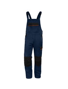 Salopette da lavoro M1SA2 taglia M blu/arancio Deltaplus M1SA2BMTM
