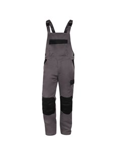 Salopette da lavoro M1SA2 taglia XL grigio Deltaplus M1SA2GRXG DELTAPLUS PANTALONI-SALOPETTE-TUTE