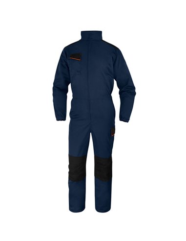 Tuta da lavoro M1CO2 taglia XL blu/arancio Deltaplus M1CO2BMXG DELTAPLUS PANTALONI-SALOPETTE-TUTE