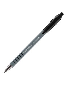 Penna sfera scatto Flexgrip Gel 0.7 nero Papermate 2108217 PAPERMATE A SCATTO