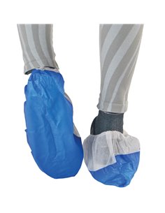 Conf 50 sovrascarpe Dual Barrier antiscivolo tg unica Worker GA600.21.02 Worker ABBIGLIAMENTO MONOUSO 2