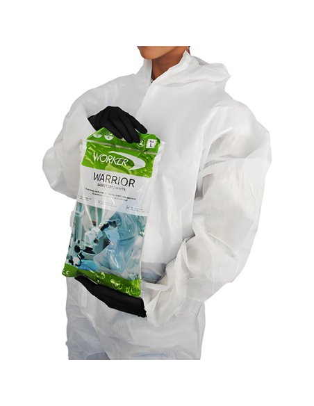Tuta Warrior in SMS tg M bianco Worker GA302.13.01-M