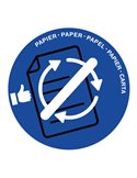Coperchio raccolta carta blu per cestino 133R Cep 1009340141