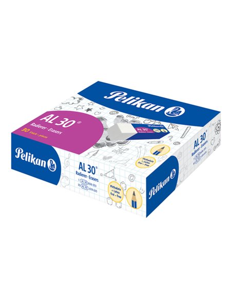 Box 30 gomme AL 30 vinile Pelikan 300014803 PELIKAN GOMME