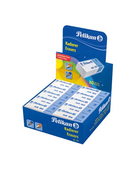 Box 30 gomme AC 30 Pelikan 300007895 PELIKAN GOMME